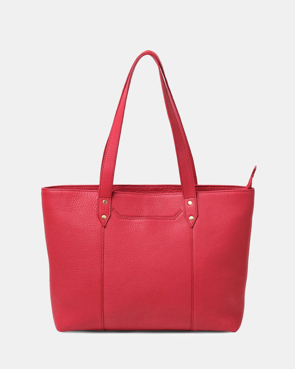Seoul Work Tote | Red