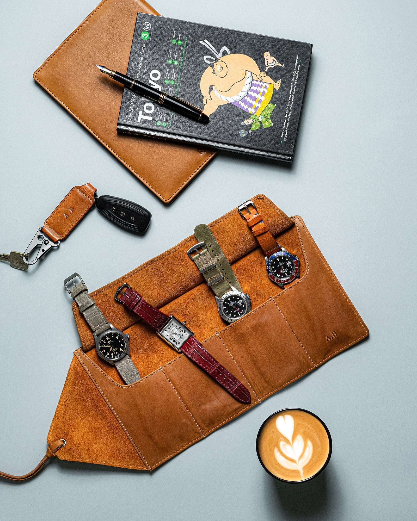 GMT Watch Roll