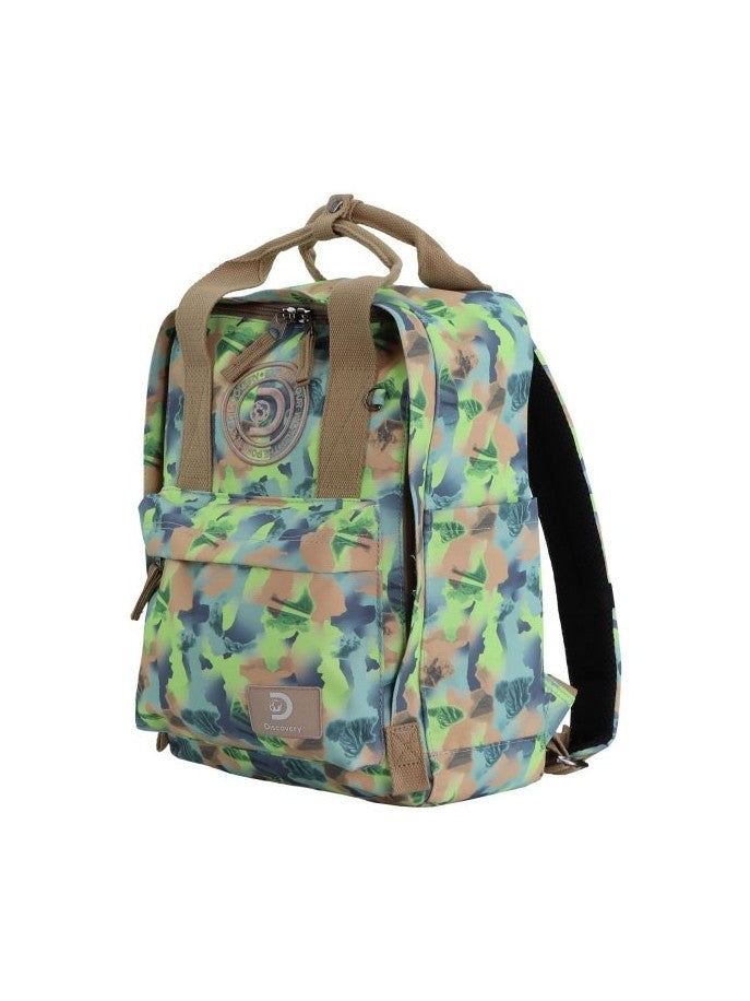 Bagsy_DISCOVERY_Backpack_Cave - Backpack Small_D00810.21_Green Camo