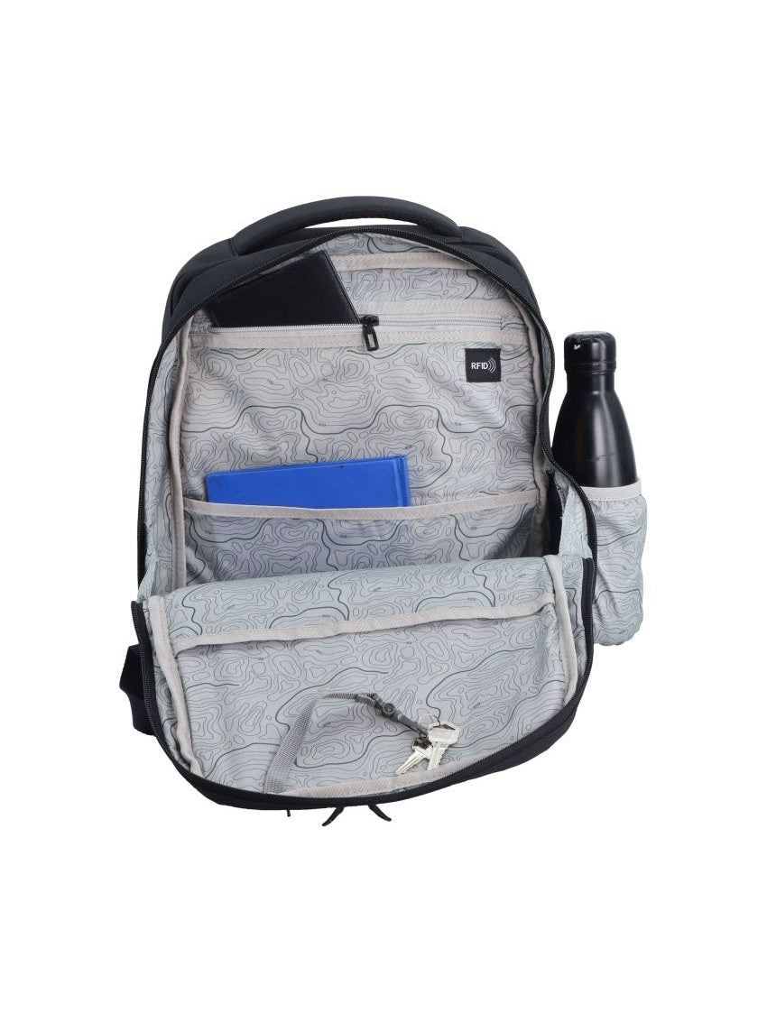 Bagsy_DISCOVERY_Backpack_Downtown - 2 Compartment Backpack_D00942.06_Black