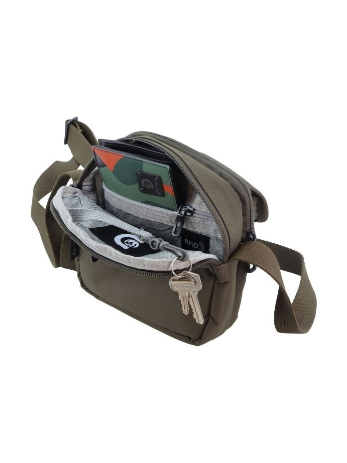Bagsy_DISCOVERY_Crossbody Bag_Downtown - Crossbody Bag_D00913.11_Khaki