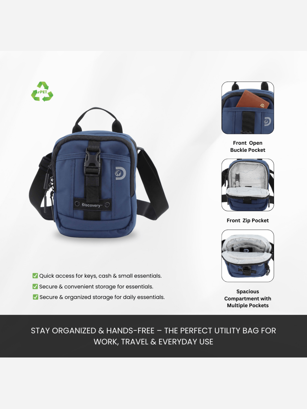 Bagsy_Discovery_Utility Bag_Shield - Utility Bag 4L_D00112.39_Blue