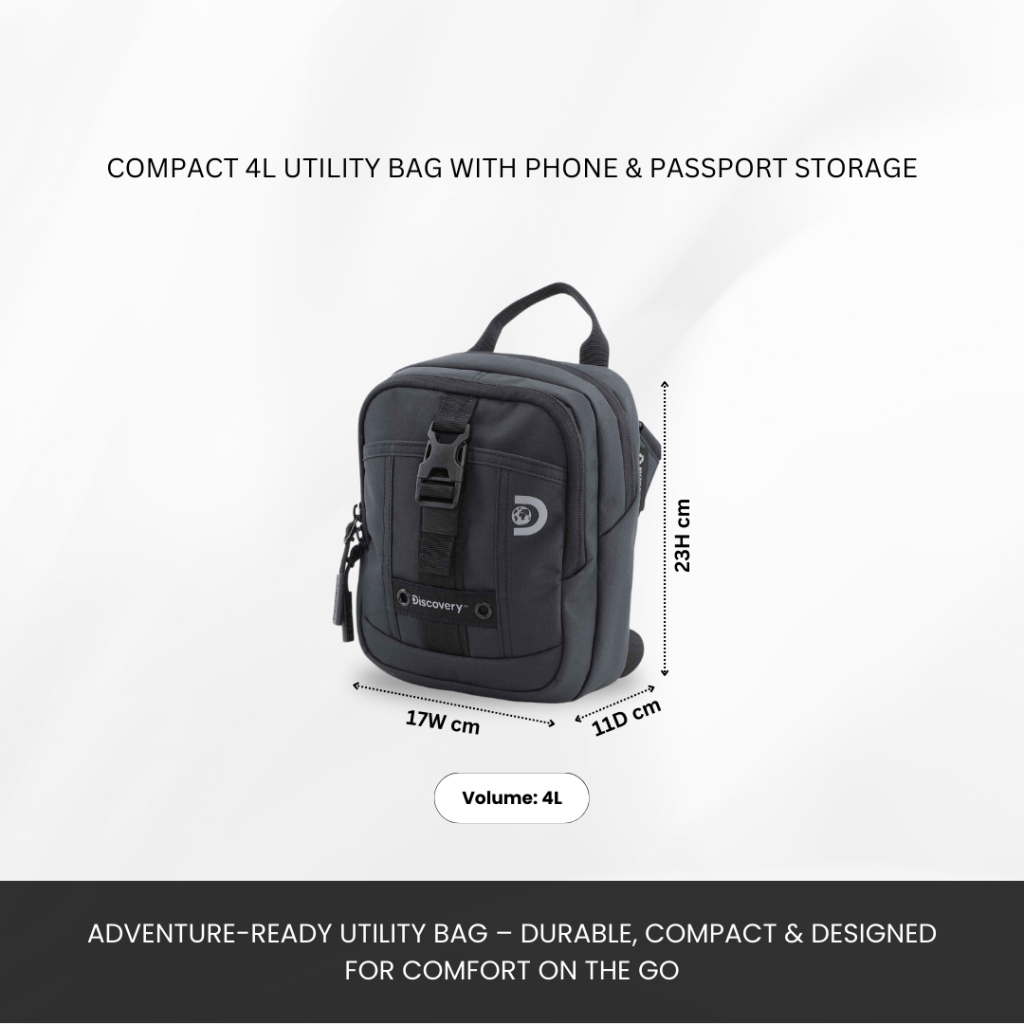 Bagsy_Discovery_Utility Bag_Shield - Utility Bag 4L_D00112.06_Black