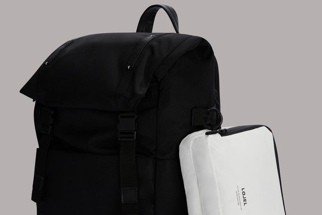 BAGSY_LOJEL_Slash Series_Slash LOJEL Essentials / Extras Pouch_TA2-25220S30-TTI_Matte White