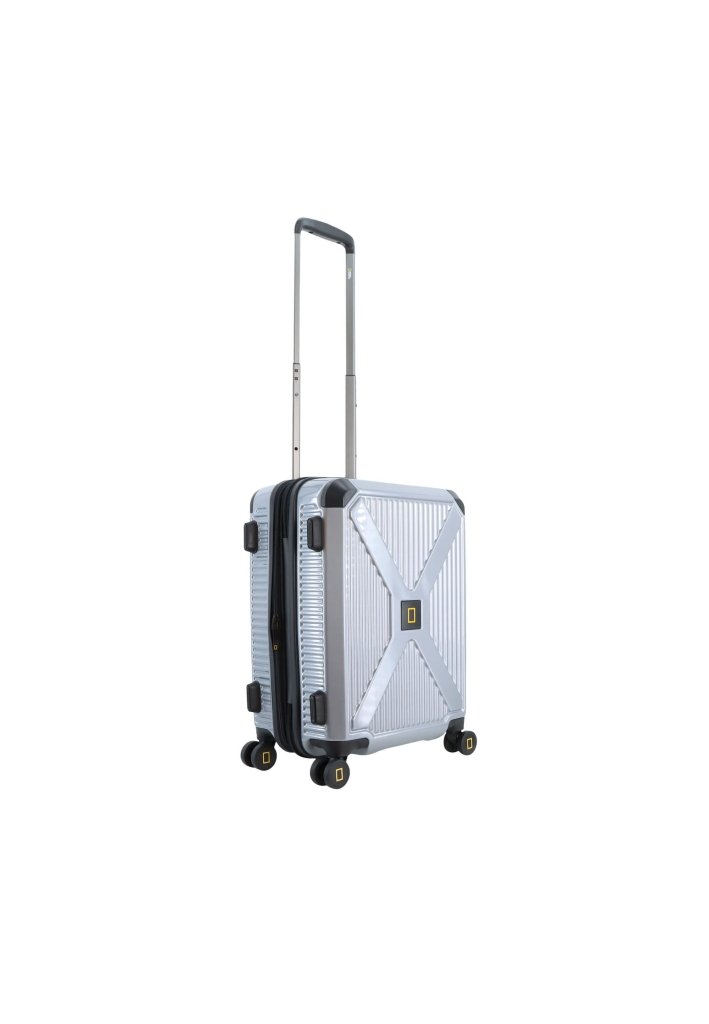 BAGSY_National Geographic_Luggage_Metallic - Hardcase PC Luggage_N223HA.49.23_Silver