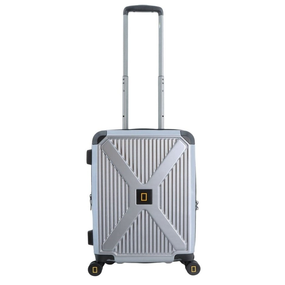 BAGSY_National Geographic_Luggage_Metallic - Hardcase PC Luggage_N223HA.49.23_Silver