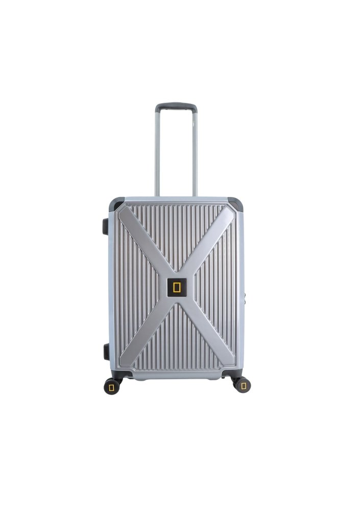 BAGSY_National Geographic_Luggage_Metallic - Hardcase PC Luggage_N223HA.60.23_Silver