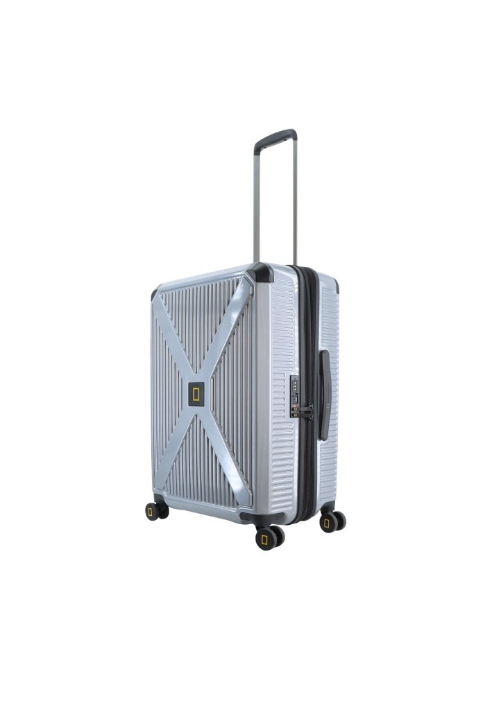 BAGSY_National Geographic_Luggage_Metallic - Hardcase PC Luggage_N223HA.60.23_Silver