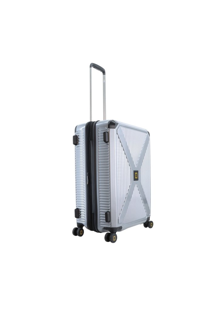 BAGSY_National Geographic_Luggage_Metallic - Hardcase PC Luggage_N223HA.60.23_Silver