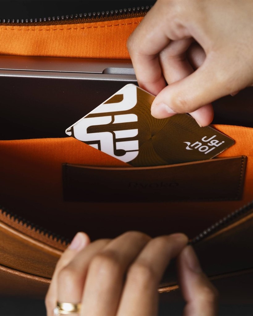 BAGSY_Ryokō_Bags_Kyoto Folio | Tan_BAG - KYF - TN - 003_