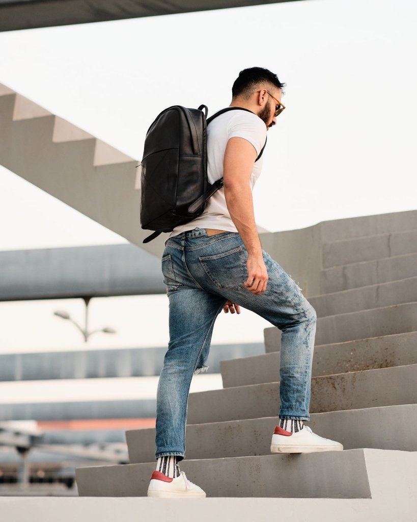 BAGSY_Ryokō_Bags_Madison Backpack | Black_BAG - MDB - BL - 001_