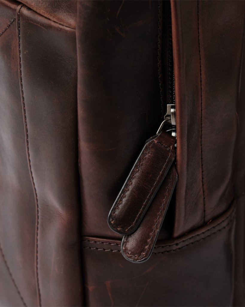 BAGSY_Ryokō_Bags_Madison Backpack | Vintage Brown_BAG - MDB - VBR - 003_