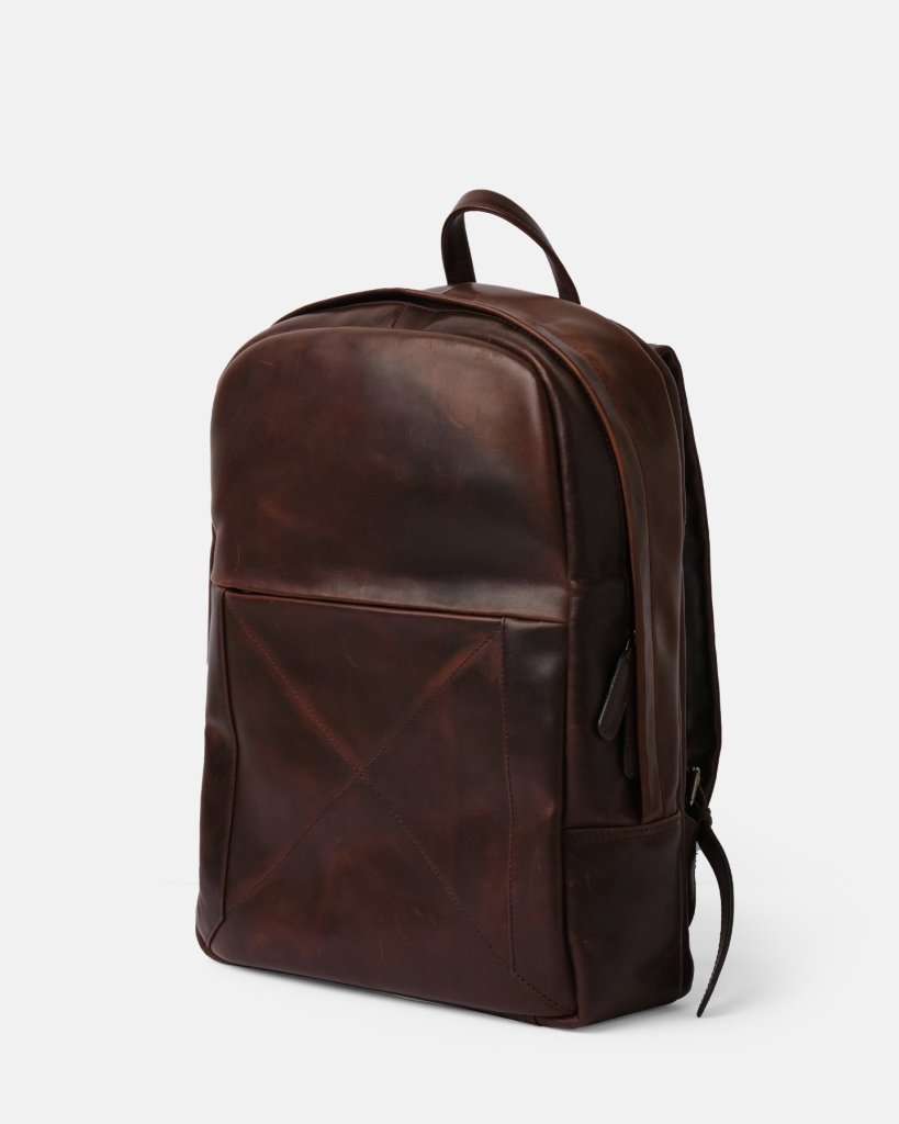 BAGSY_Ryokō_Bags_Madison Backpack | Vintage Brown_BAG - MDB - VBR - 003_