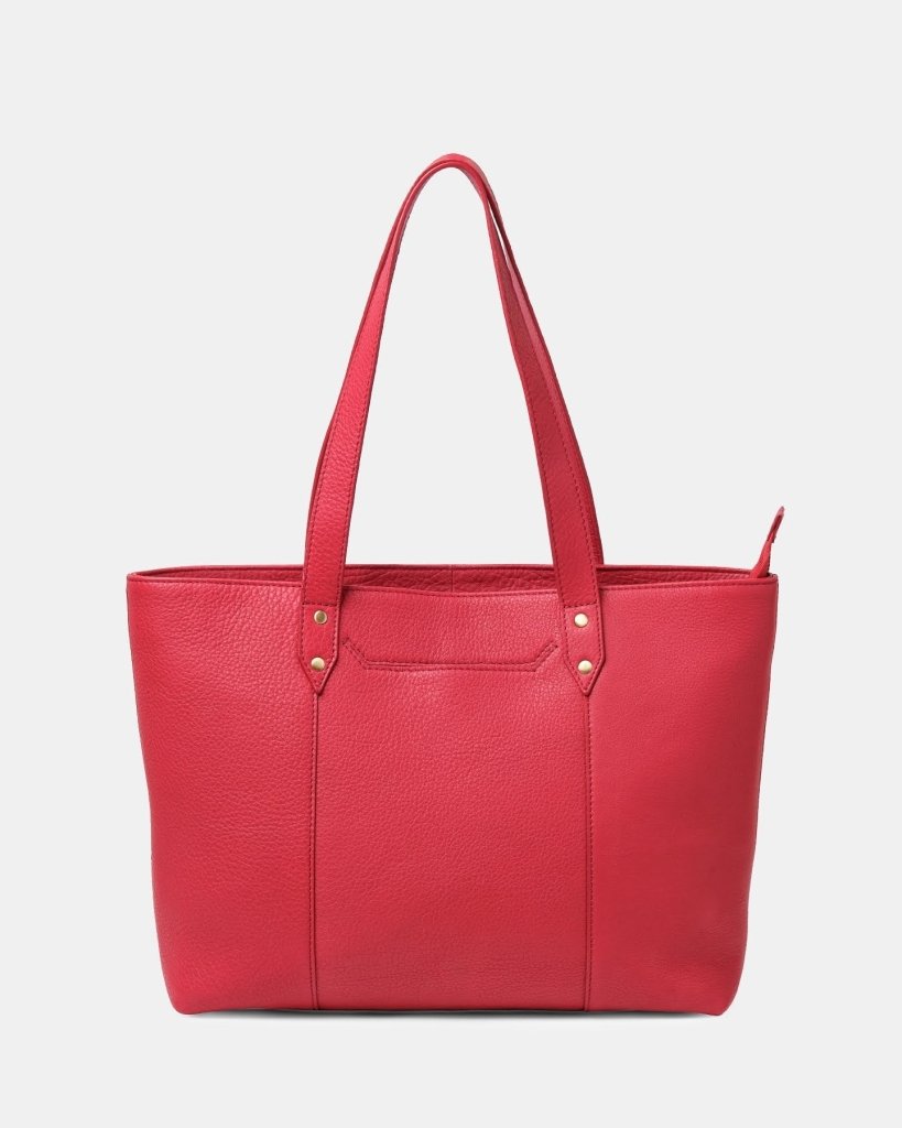 BAGSY_Ryokō_Bags_Seoul Work Tote | Red_BAG - SWT - RD - 003_