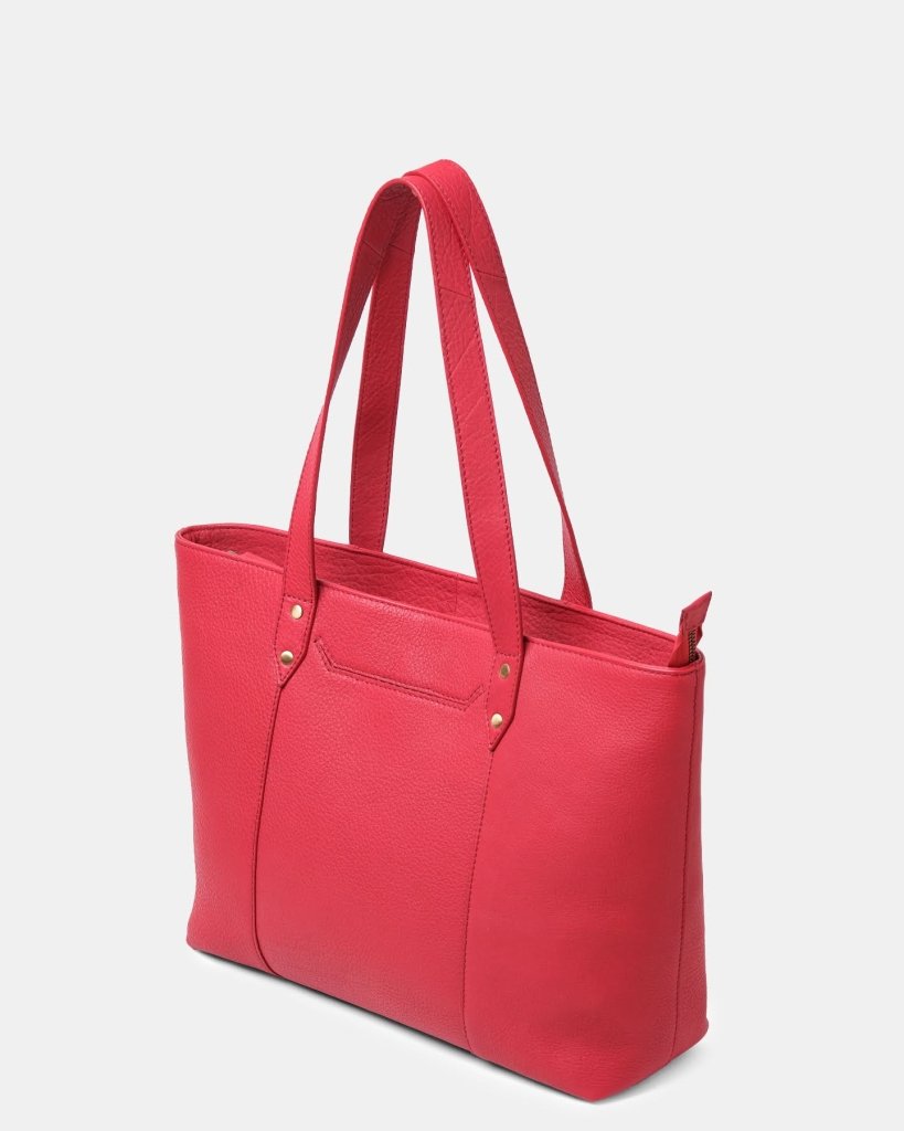 BAGSY_Ryokō_Bags_Seoul Work Tote | Red_BAG - SWT - RD - 003_