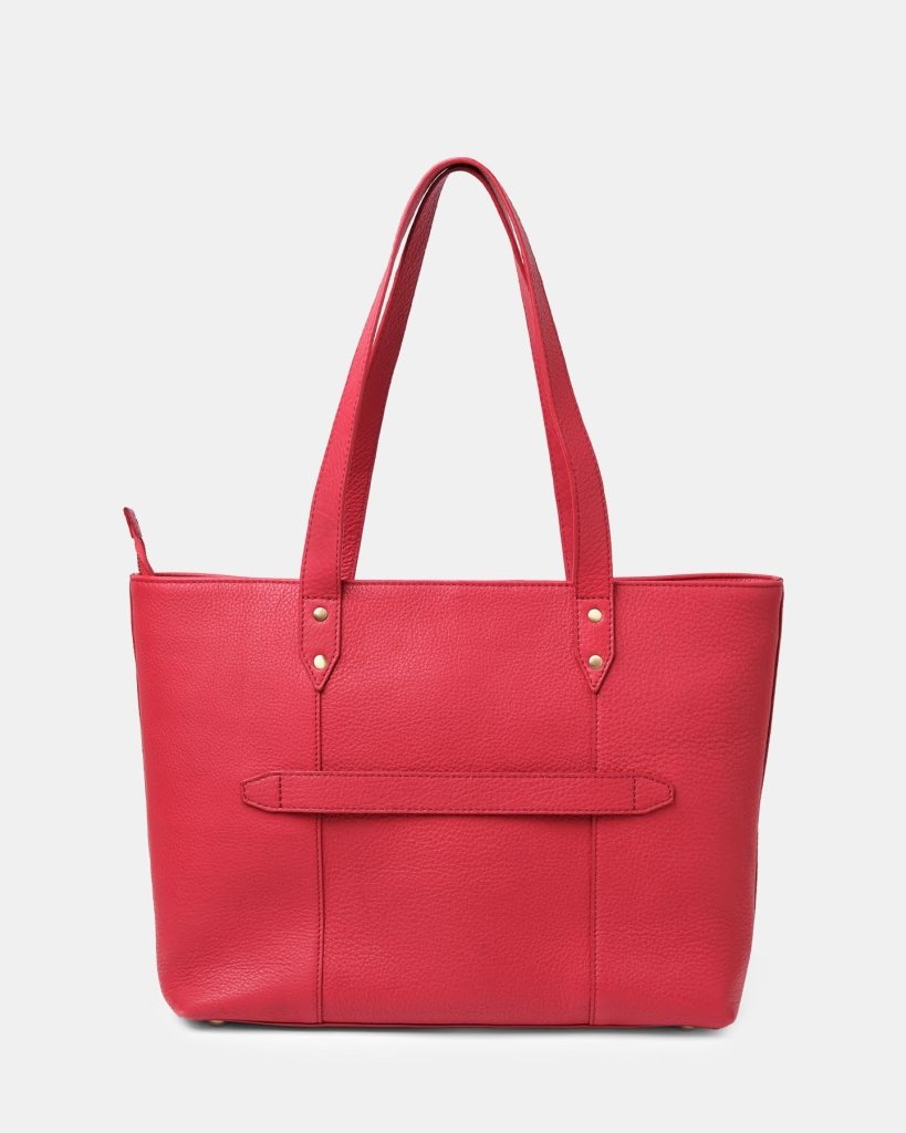 BAGSY_Ryokō_Bags_Seoul Work Tote | Red_BAG - SWT - RD - 003_