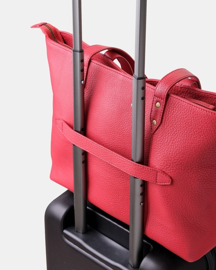 BAGSY_Ryokō_Bags_Seoul Work Tote | Red_BAG - SWT - RD - 003_