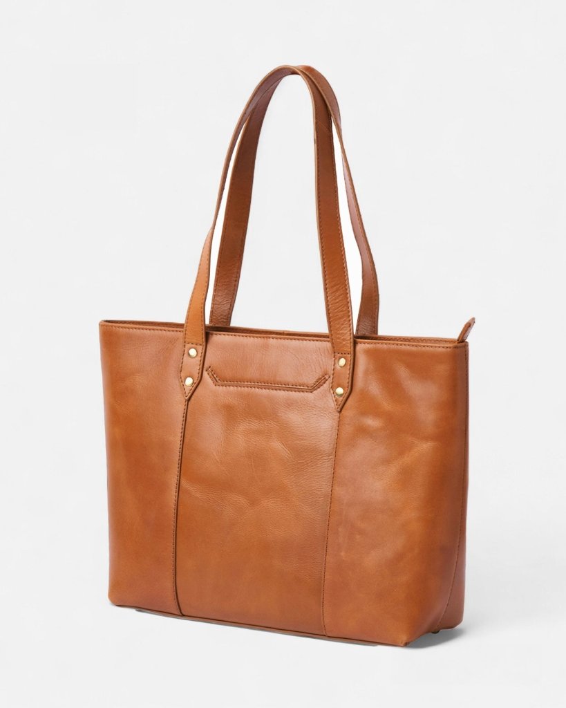 BAGSY_Ryokō_Bags_Seoul Work Tote | Tan_BAG - SWT - TN - 004_