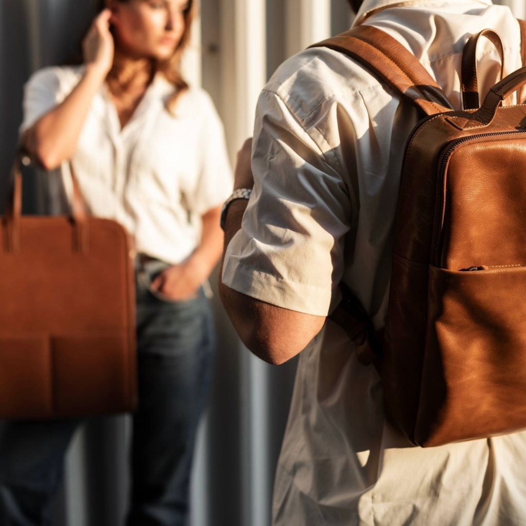 BAGSY_Ryokō__Soho Urbanist Slim Backpack | Tan__