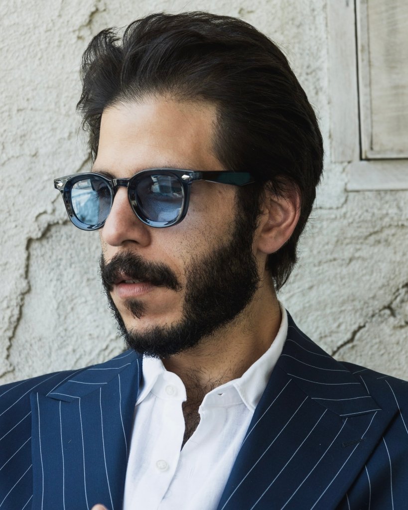 BAGSY_Ryokō_Sunglasses_NostalgiaGlare - Blue_S 5409 C6 | 6248 C5_