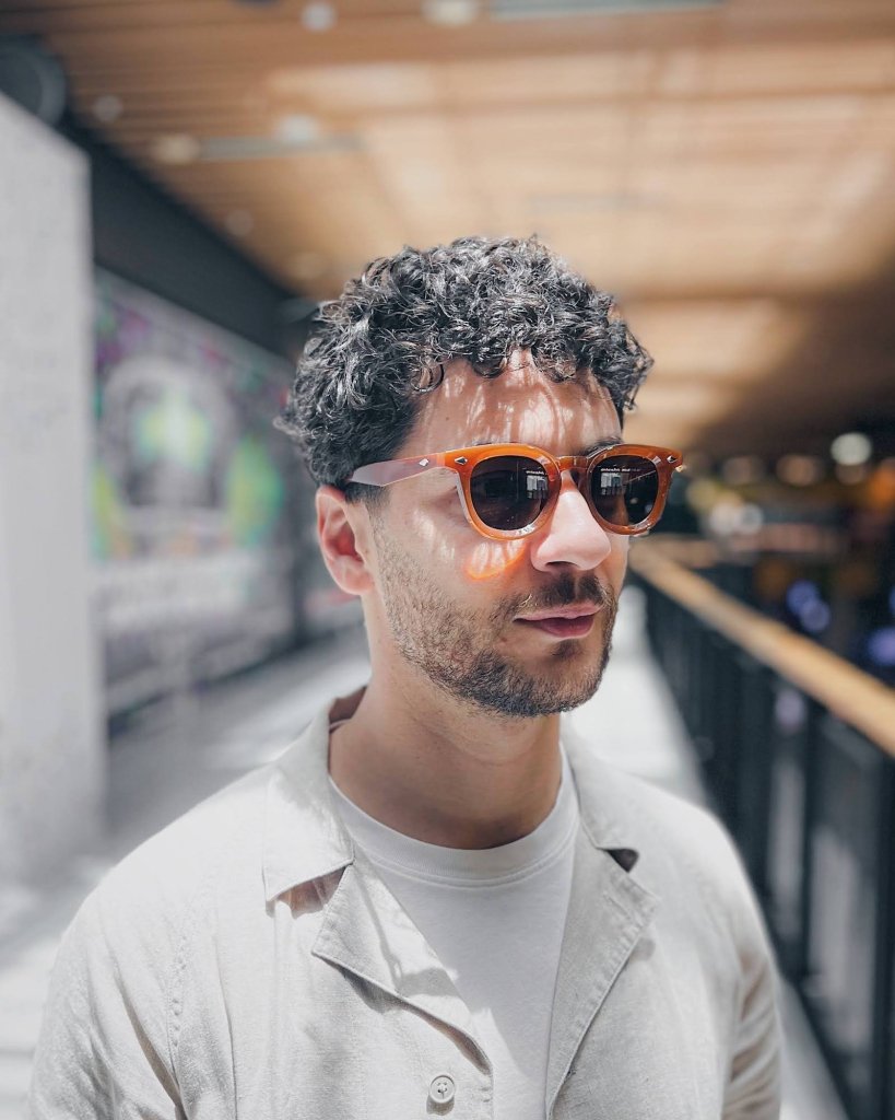BAGSY_Ryokō_Sunglasses_NostalgiaGlare - Caramel_S 5409 C7_