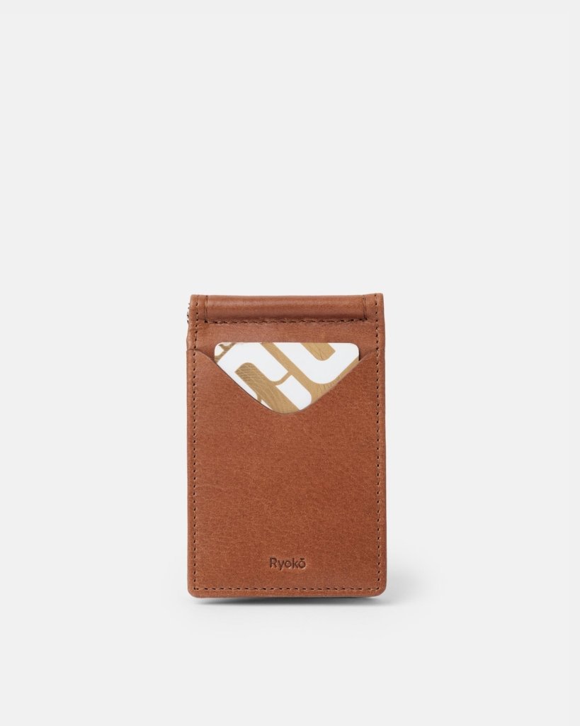 BAGSY_Ryokō_Wallets_Jones Clip Wallet 2.0 | Tan_WAL - JCW - TN - 004_