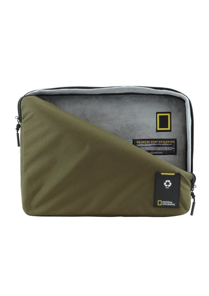 Bagsy_National Geographic_Everyday_Ocean Laptop Sleeve 17"_N20905.11_KHAKI