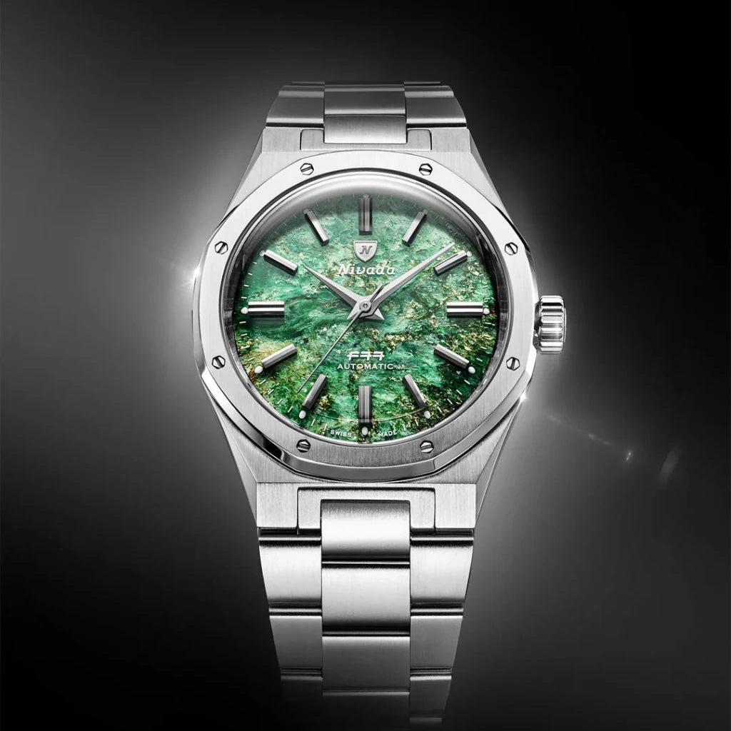 BAGSY_BAGSY__NG – F77 SST Green Aventurine MK2 (38mm)__