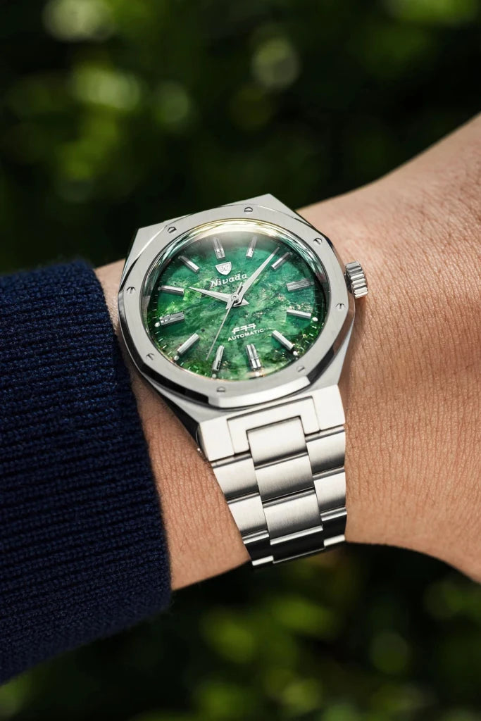BAGSY_BAGSY__NG – F77 SST Green Aventurine MK2 (38mm)__