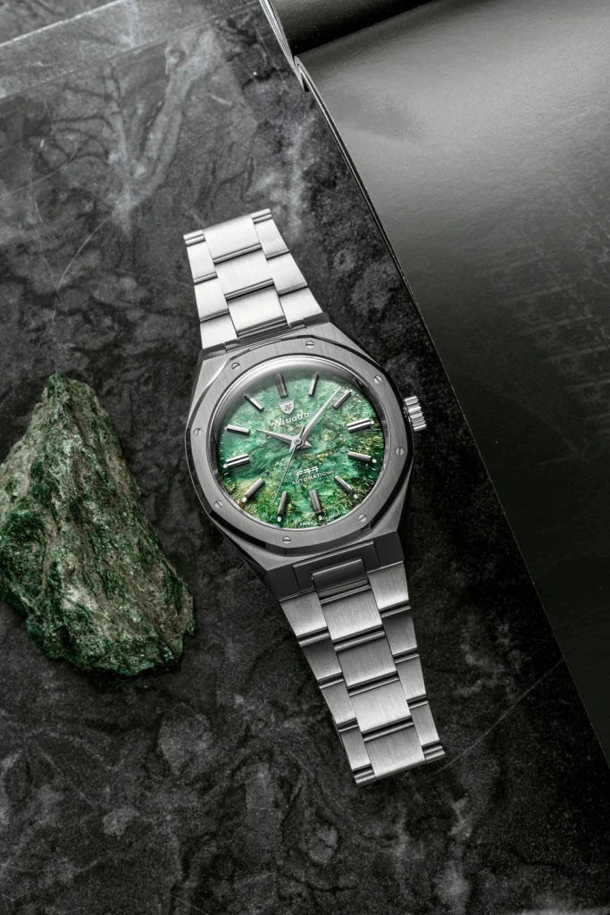 BAGSY_BAGSY__NG – F77 SST Green Aventurine MK2 (38mm)__