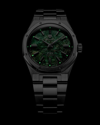 BAGSY_BAGSY__NG – F77 SST Green Aventurine MK2 (38mm)__