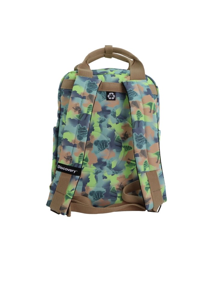 Bagsy_DISCOVERY_Backpack_Cave - Backpack Small_D00810.21_Green Camo