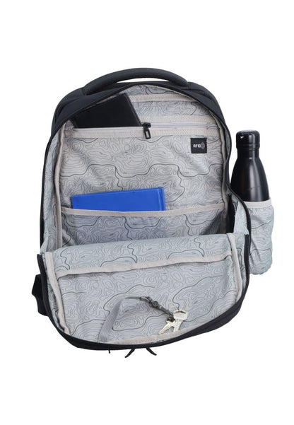 Bagsy_DISCOVERY_Backpack_Downtown - 2 Compartment Backpack_D00942.06_Black