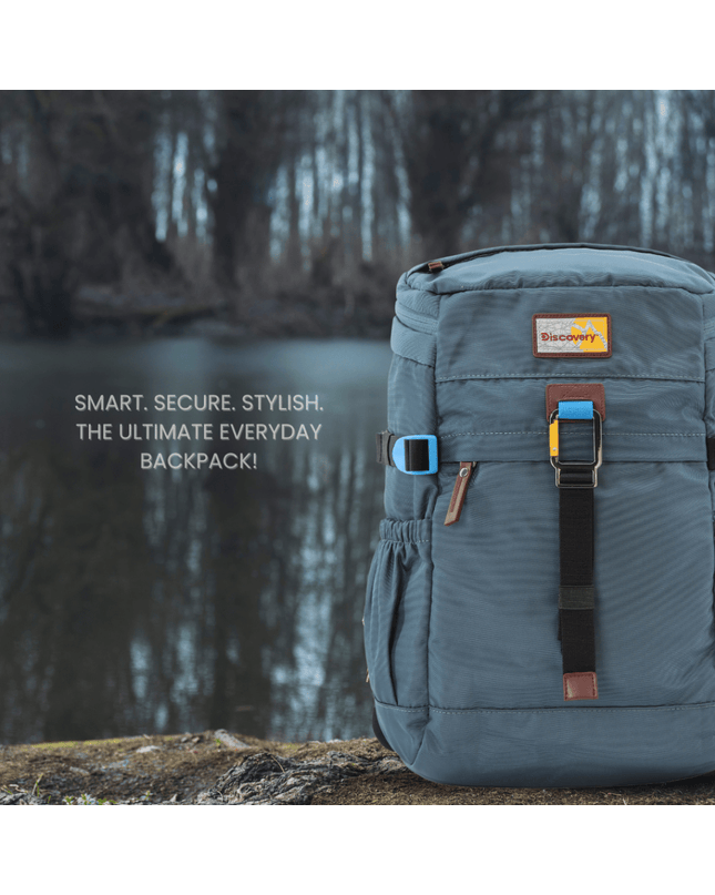 Bagsy_Discovery_Backpack_Icon Travel Backpack 25L_D00723.40_Steel Blue