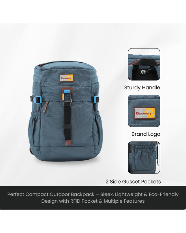 Bagsy_Discovery_Backpack_Icon Travel Backpack 25L_D00723.40_Steel Blue