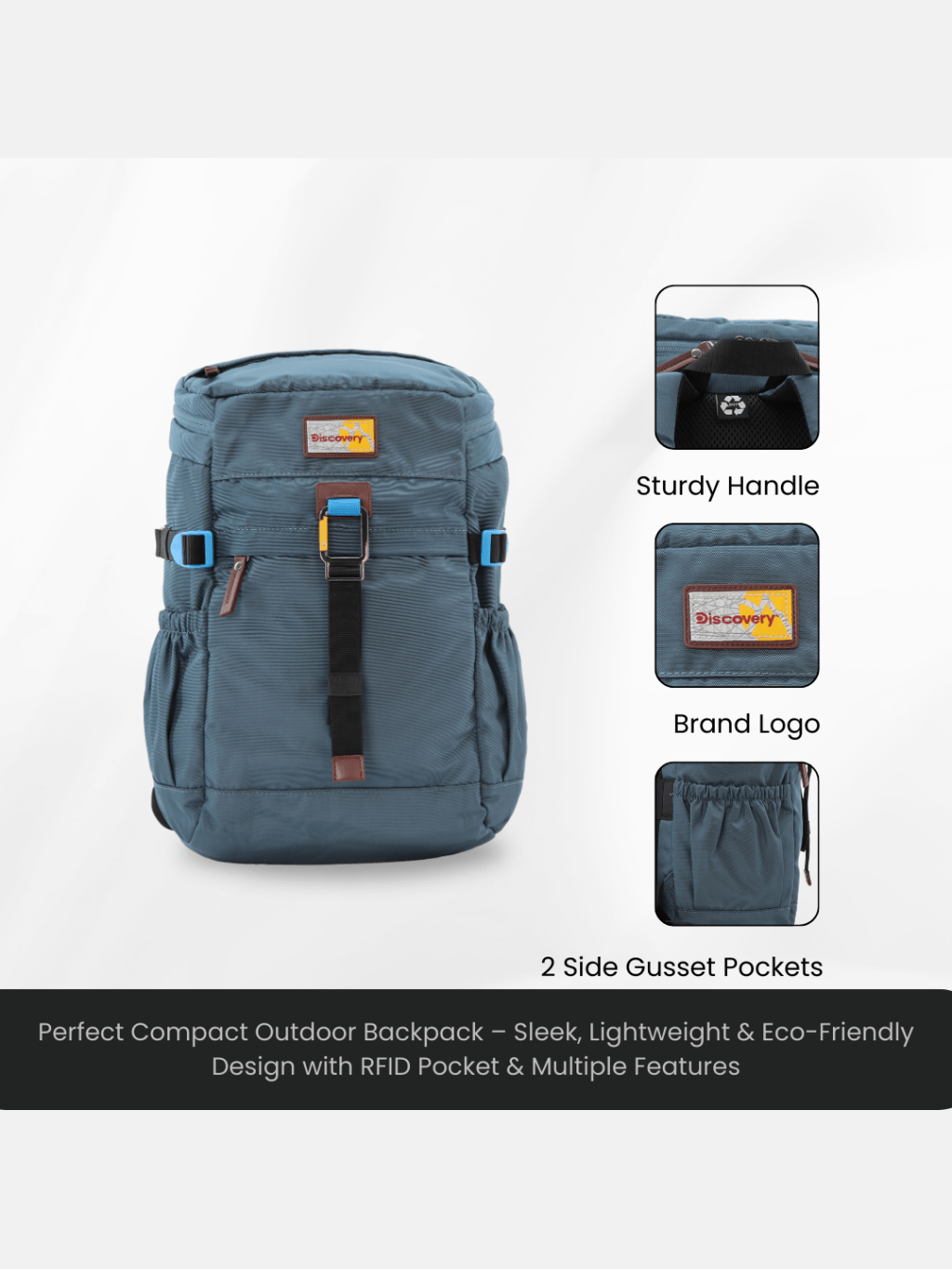 Bagsy_Discovery_Backpack_Icon Travel Backpack 25L_D00723.40_Steel Blue