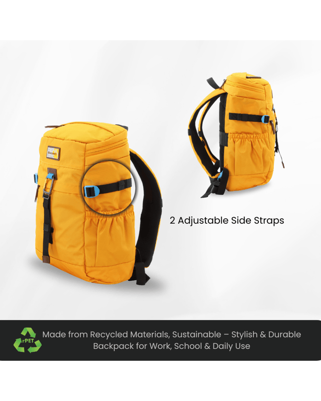 Bagsy_Discovery_Backpack_Icon Travel Backpack 25L_D00723.68_Ocher