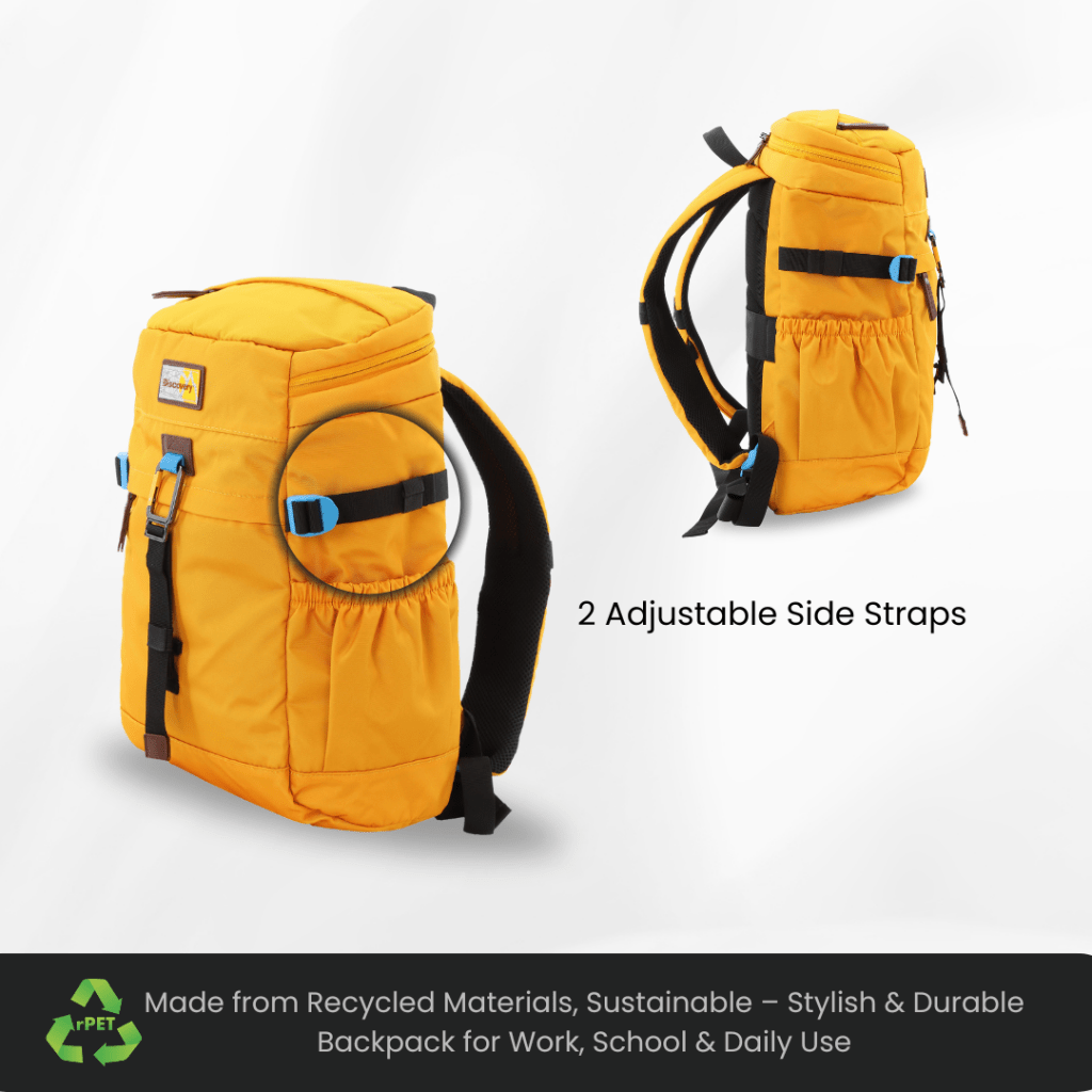 Bagsy_Discovery_Backpack_Icon Travel Backpack 25L_D00723.68_Ocher