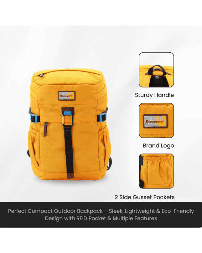 Bagsy_Discovery_Backpack_Icon Travel Backpack 25L_D00723.68_Ocher