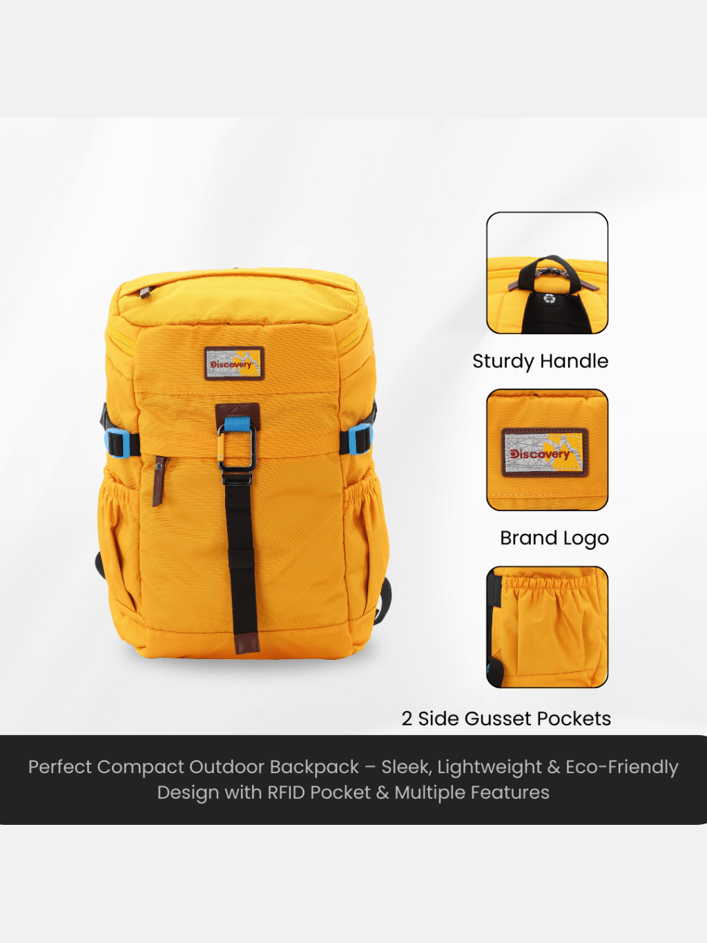 Bagsy_Discovery_Backpack_Icon Travel Backpack 25L_D00723.68_Ocher