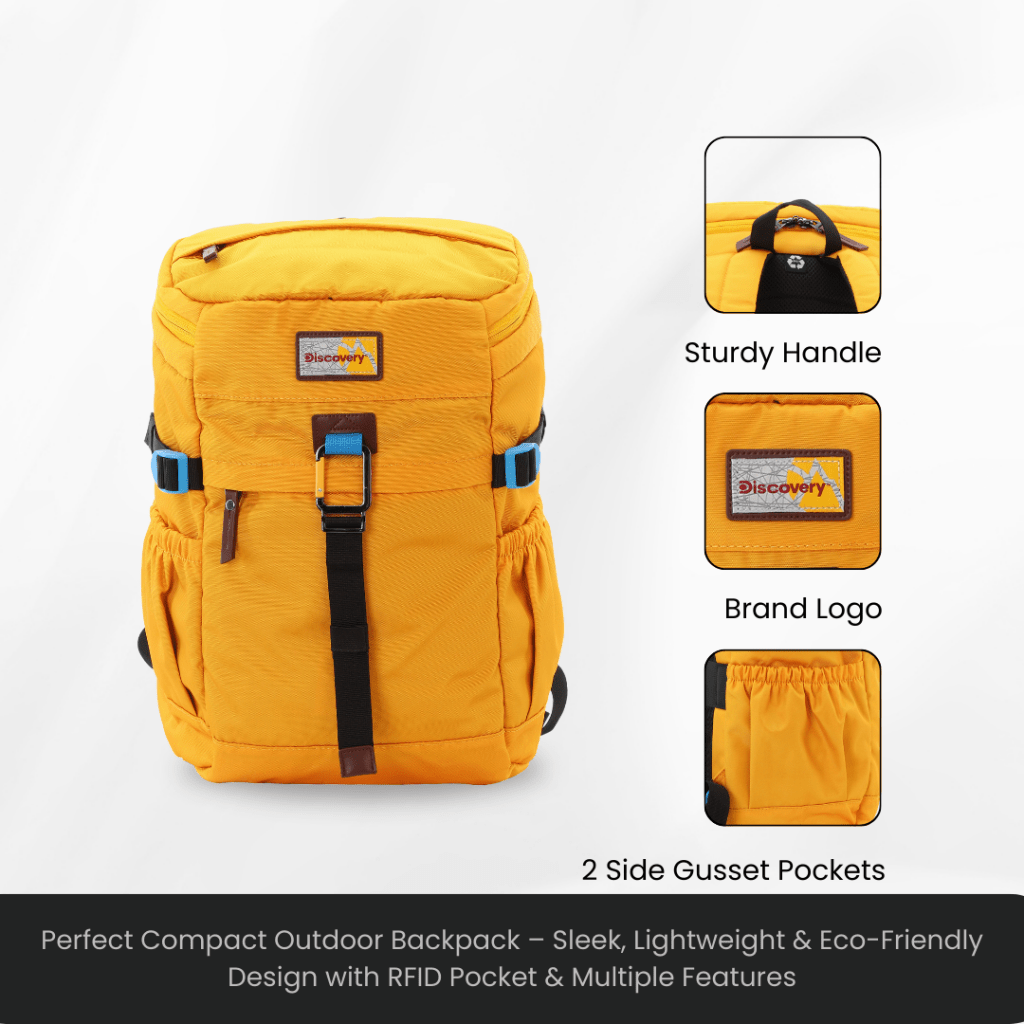 Bagsy_Discovery_Backpack_Icon Travel Backpack 25L_D00723.68_Ocher