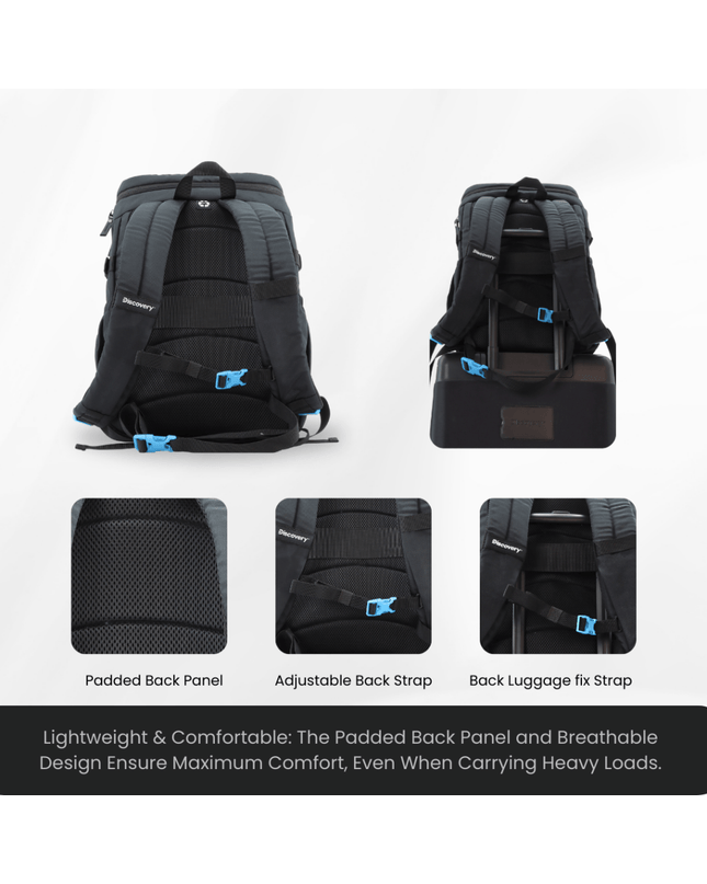 Bagsy_Discovery_Backpack_Icon Travel Backpack 25L_D00723.06_Black