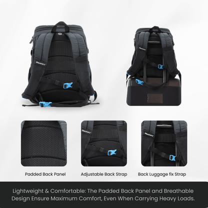 Bagsy_Discovery_Backpack_Icon Travel Backpack 25L_D00723.06_Black