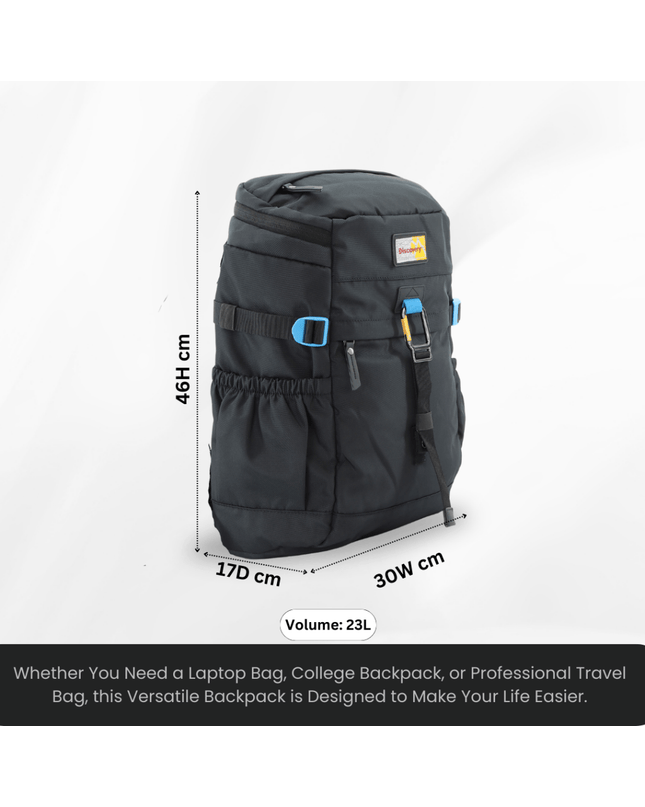 Bagsy_Discovery_Backpack_Icon Travel Backpack 25L_D00723.40_Steel Blue