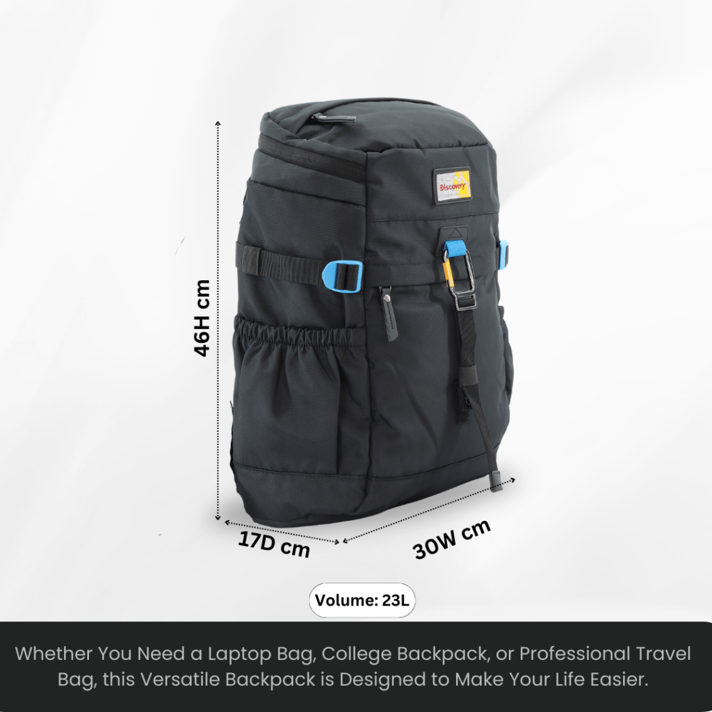 Bagsy_Discovery_Backpack_Icon Travel Backpack 25L_D00723.40_Steel Blue