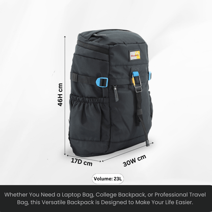 Bagsy_Discovery_Backpack_Icon Travel Backpack 25L_D00723.40_Steel Blue