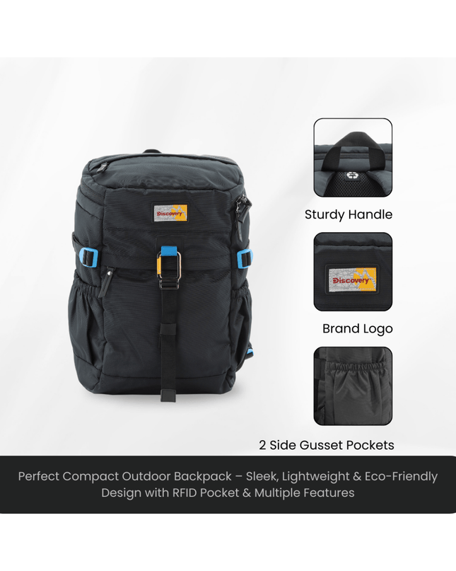 Bagsy_Discovery_Backpack_Icon Travel Backpack 25L_D00723.06_Black