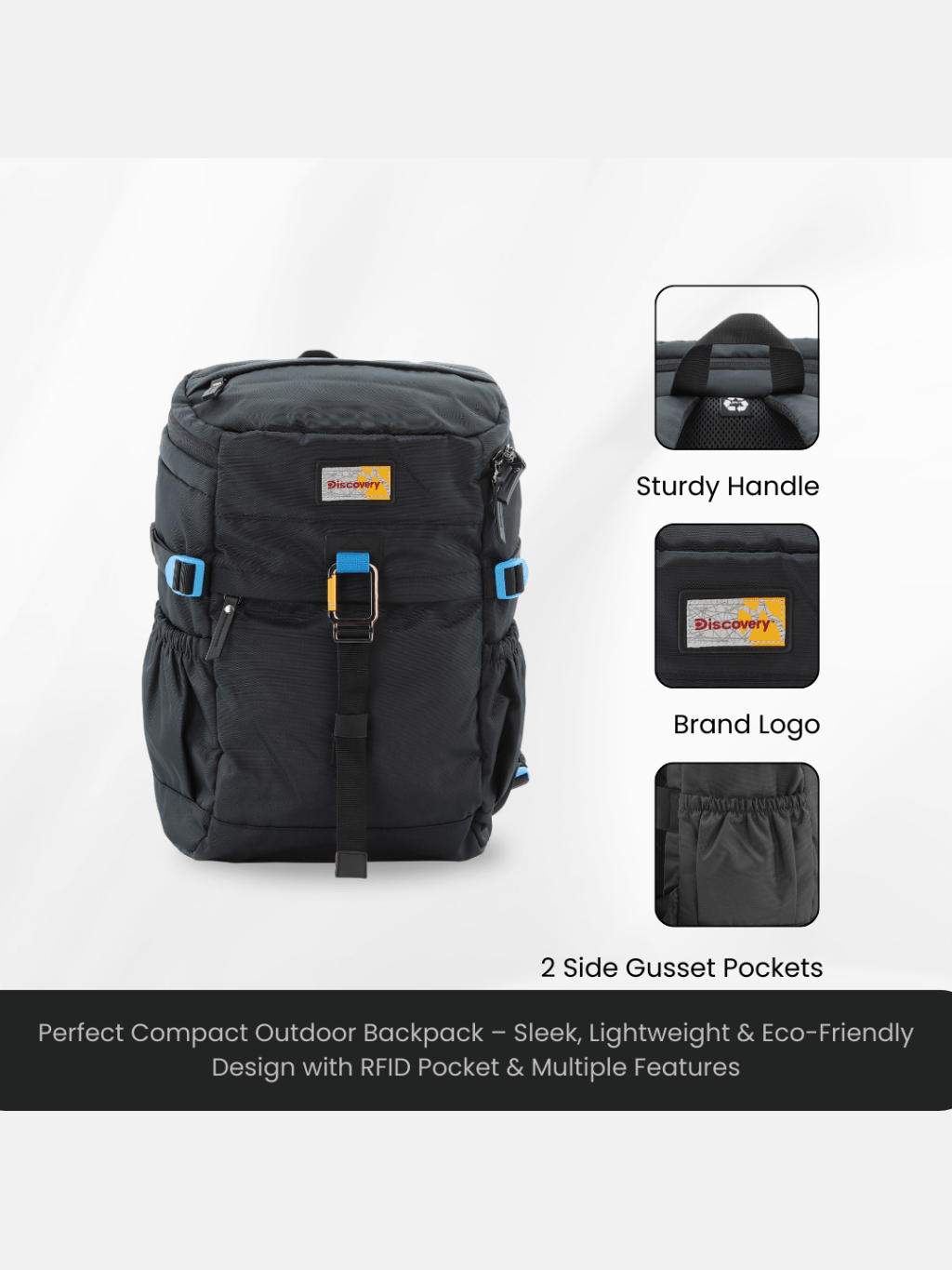 Bagsy_Discovery_Backpack_Icon Travel Backpack 25L_D00723.06_Black