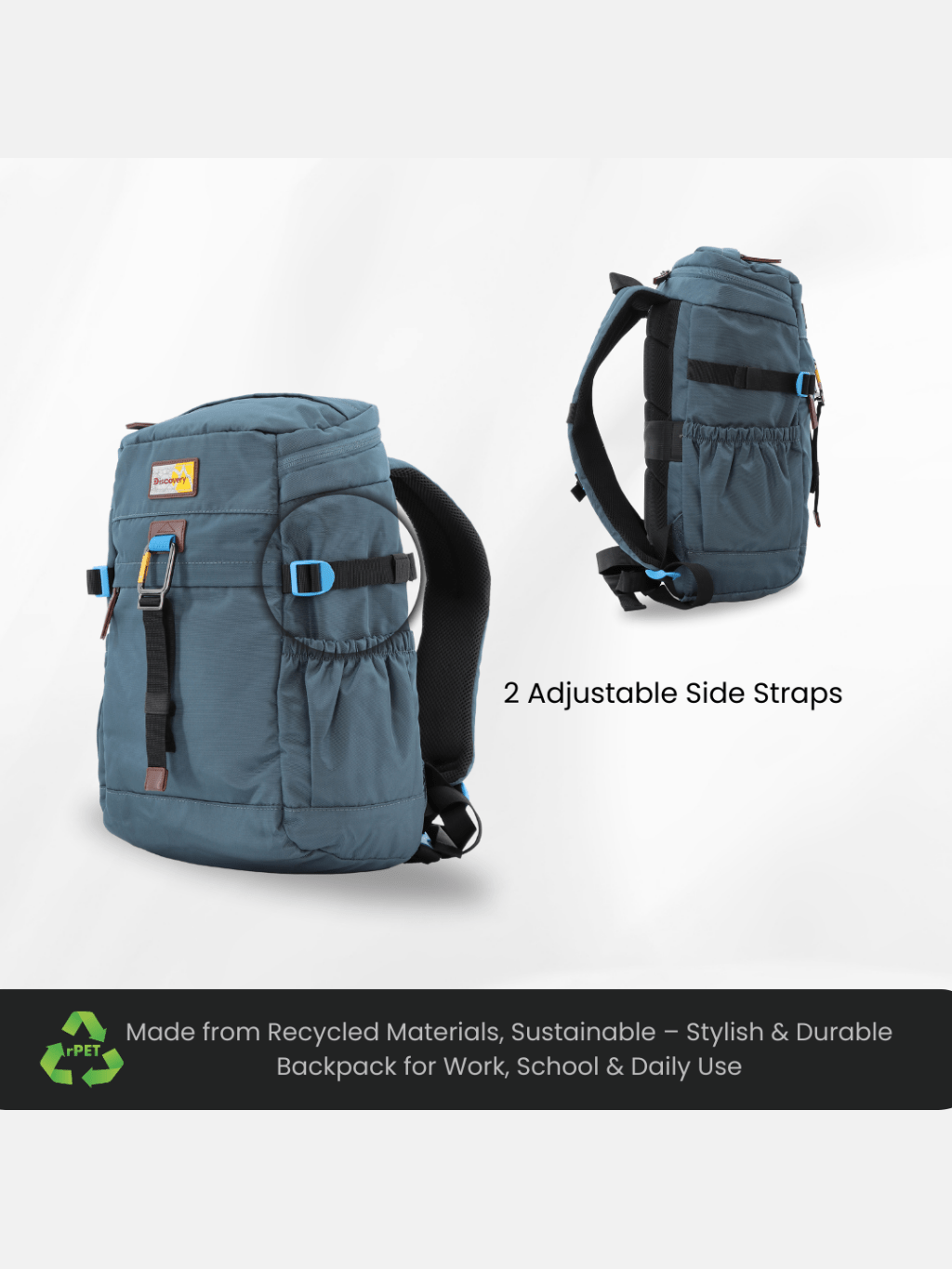 Bagsy_Discovery_Backpack_Icon Travel Backpack 25L_D00723.40_Steel Blue