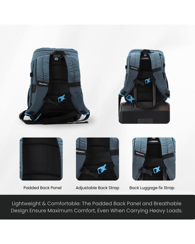 Bagsy_Discovery_Backpack_Icon Travel Backpack 25L_D00723.40_Steel Blue